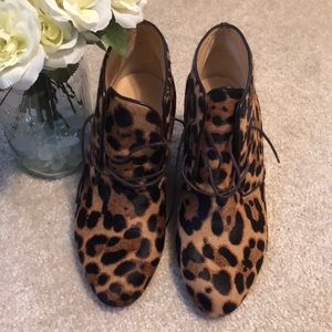 Christian Louboutin wedged booties